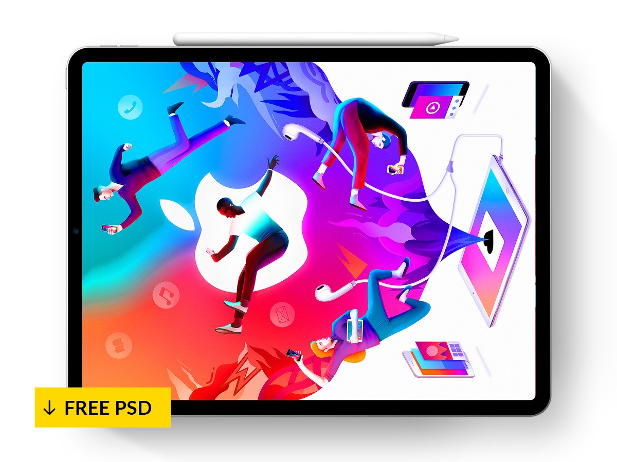 Score a saving on ipad pro (2021): Free Ipad Pro Mockups For 2020 Psd Sketch December 2021 Ux Planet