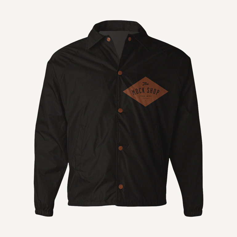 ✓ free for commercial use ✓ high quality images. Coach Jacket Mockup The Mock Shop