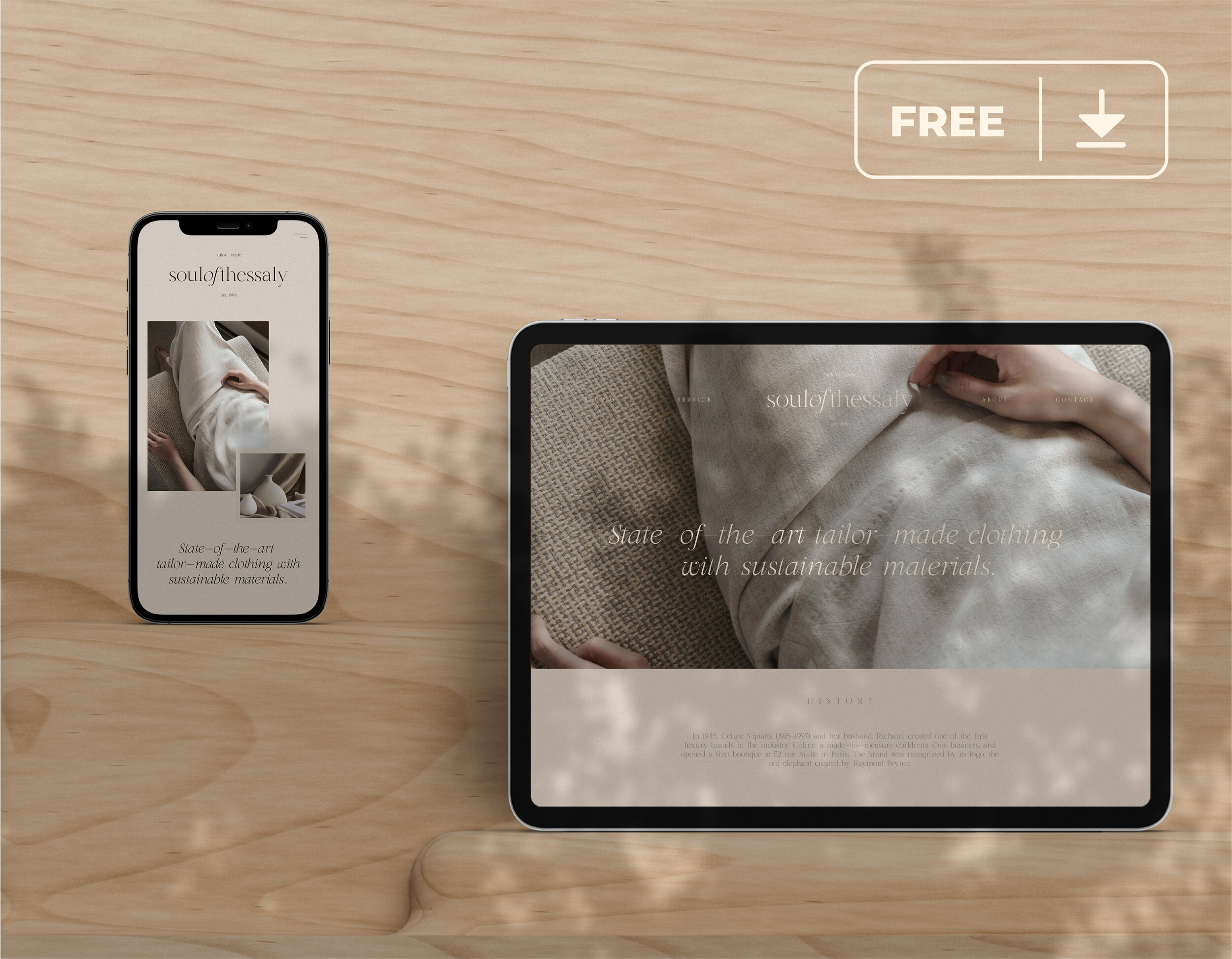 Free for commercial use high quality images Digital Devices Mockup Freebie Vol 3 Harmonais Visual