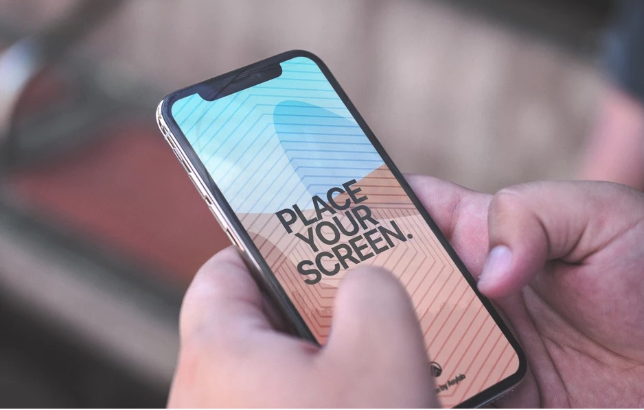 40+ Download Android Phone In Hand Mockup&nbsp;PSD