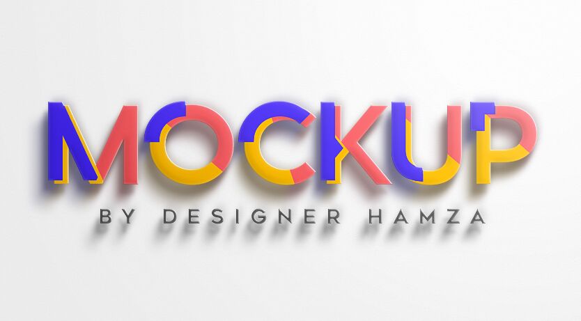 38+ Download 3D Logo Design Mockup Free&nbsp;PSD