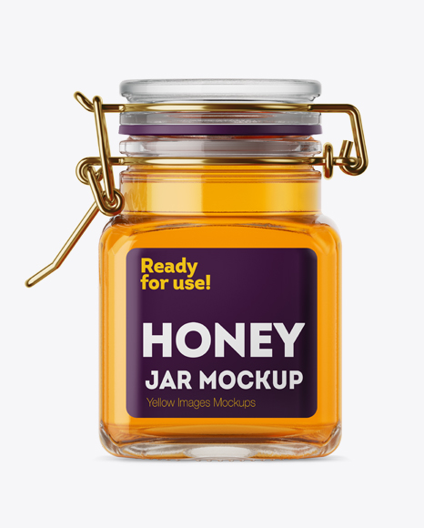 50+ Download Honey Jar Mockup Free&nbsp;PSD