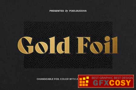 18+ Download Gold Foil Logo Mockup Free&nbsp;PSD