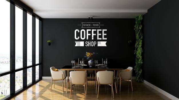 48+ Download Coffee Shop Mockup&nbsp;PSD