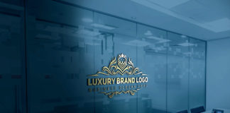 14+ Download 3D Glass Logo Mockup Psd Free 2020&nbsp;PSD