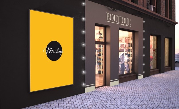 25+ Download Fashion Store Mockup PSD